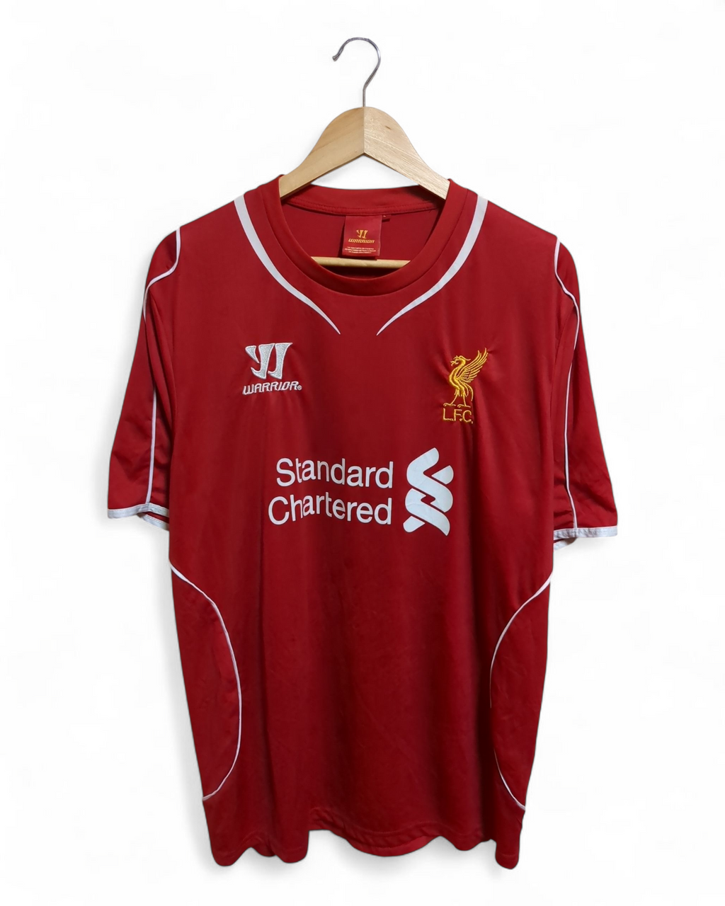 2014-15 Warrior Liverpool Basic Home Shirt #7 Suarez - (M)