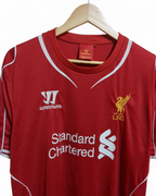 2014-15 Warrior Liverpool Basic Home Shirt #7 Suarez - (M)