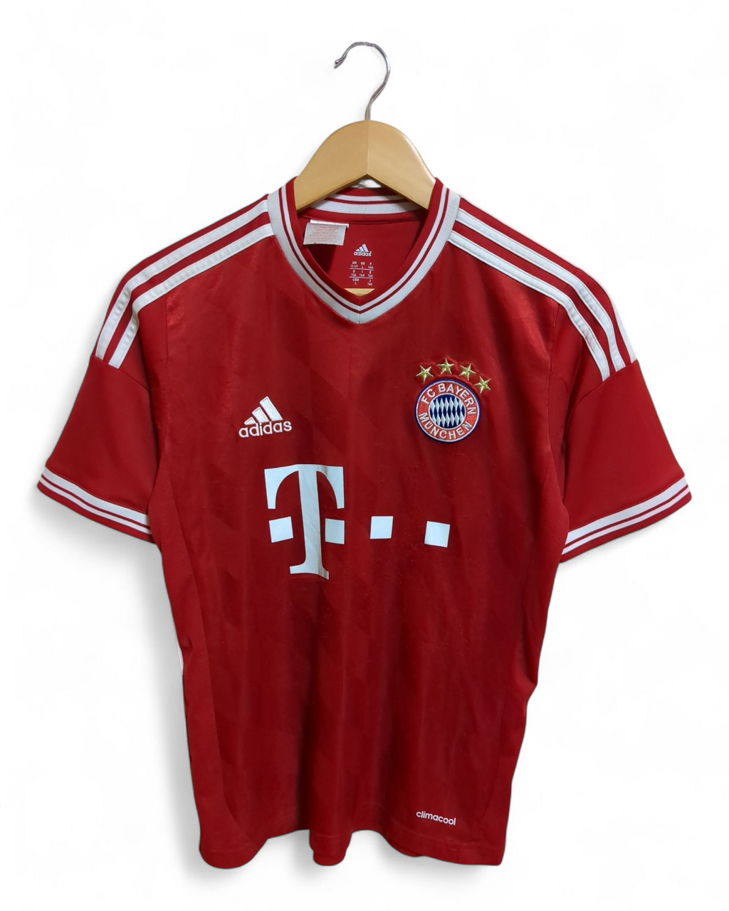 2013-14 Adidas Bayern Munich Home Shirt #7 Ribery - (S)