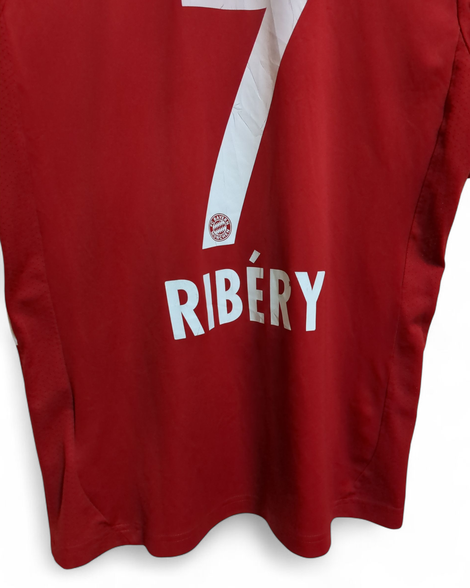 2013-14 Adidas Bayern Munich Home Shirt #7 Ribery - (S)