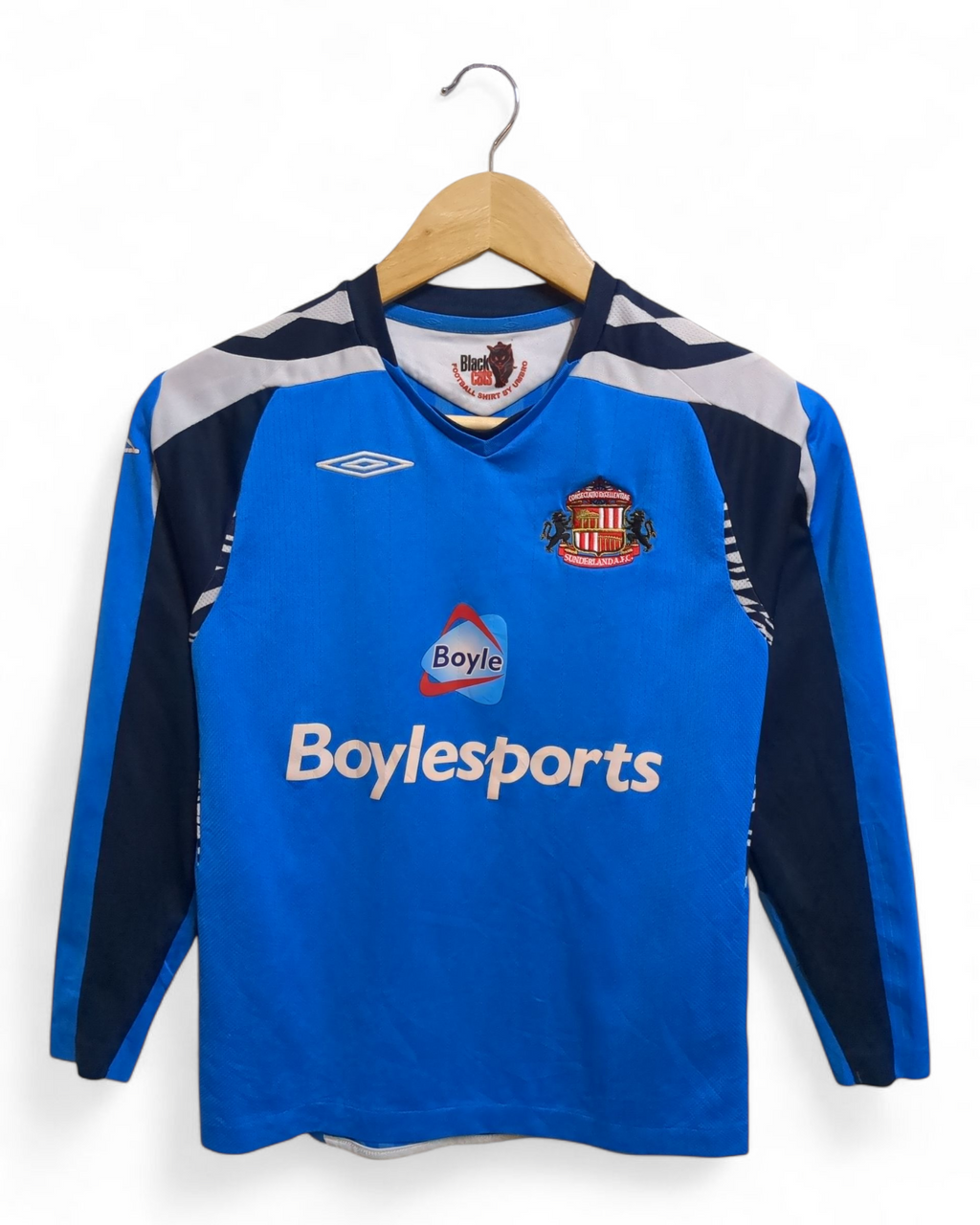 2007-08 Umbro Sunderland Goalkeeper L/S Shirt - (S)
