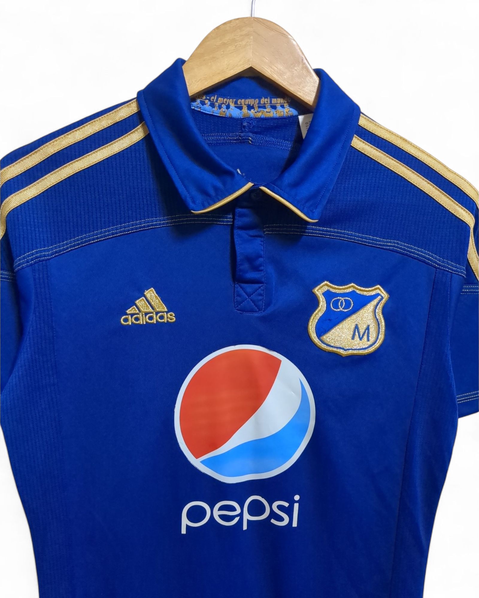 2011 Adidas Millonarios Home Shirt - (S)