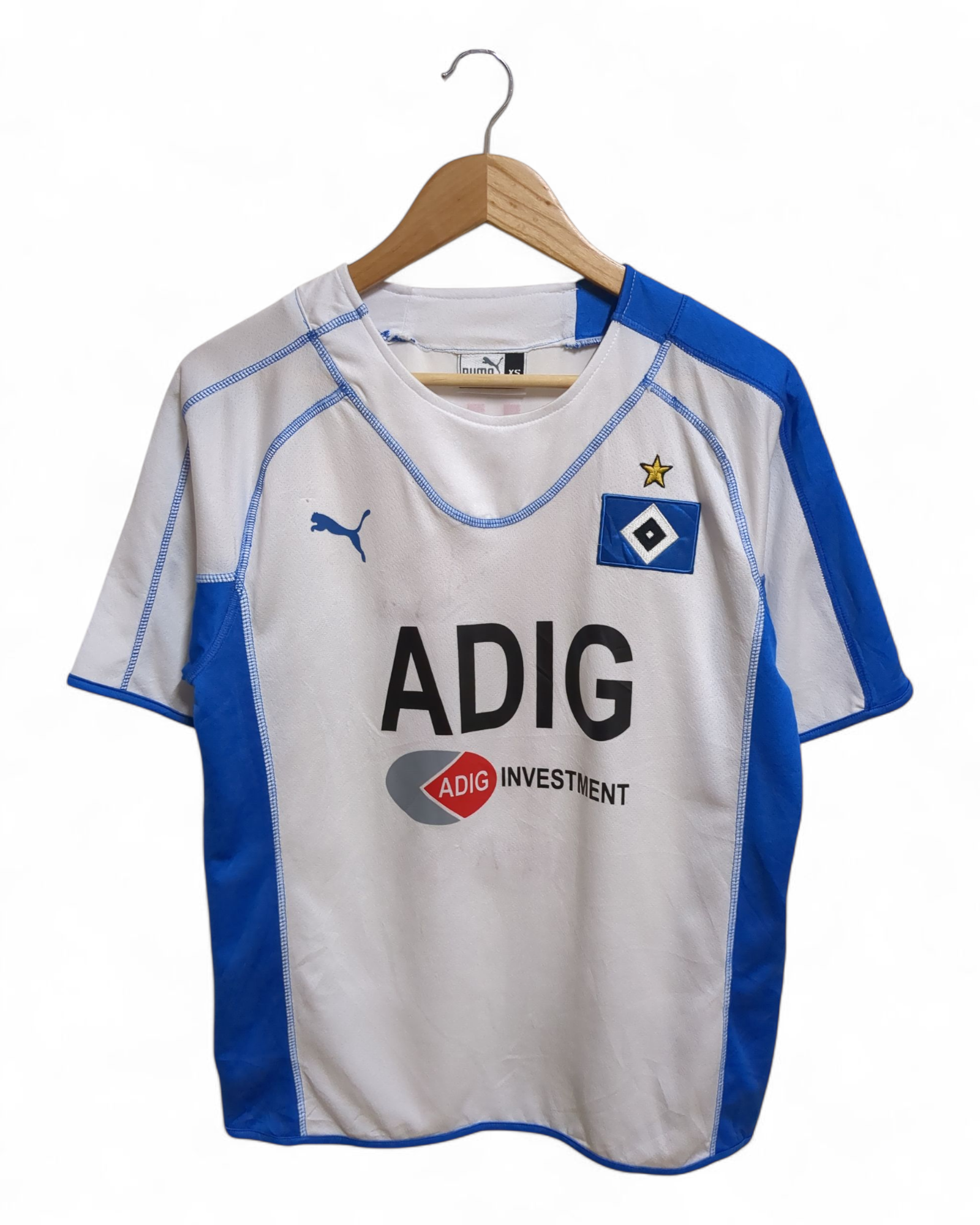 2005-06 Puma Hamburger Basic Home Shirt #11 Lauth - (S)