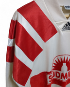 1992-93 Adidas VFB Stuttgart Home L/S Shirt #11 Bobic - (M)