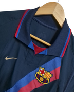 2002-03 Nike Barcelona Away Shirt #7 Saviola - (M)
