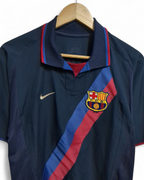 2002-03 Nike Barcelona Away Shirt #7 Saviola - (M)