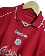 2000-02 Reebok Liverpool Home Shirt - (M)