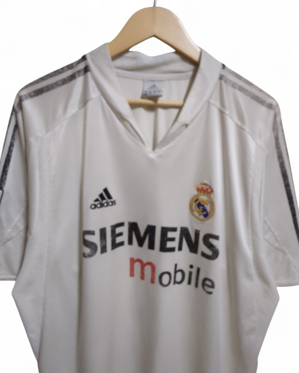 2004-05 Adidas Real Madrid Home Shirt - (XL)