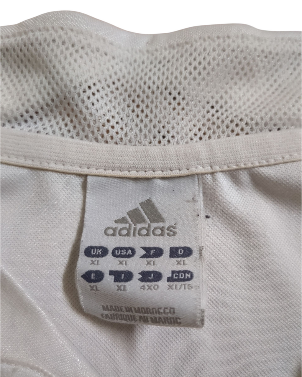 2004-05 Adidas Real Madrid Home Shirt - (XL)