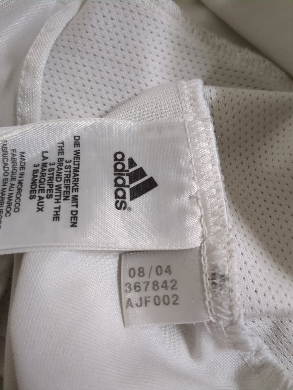 2004-05 Adidas Real Madrid Home Shirt - (XL)