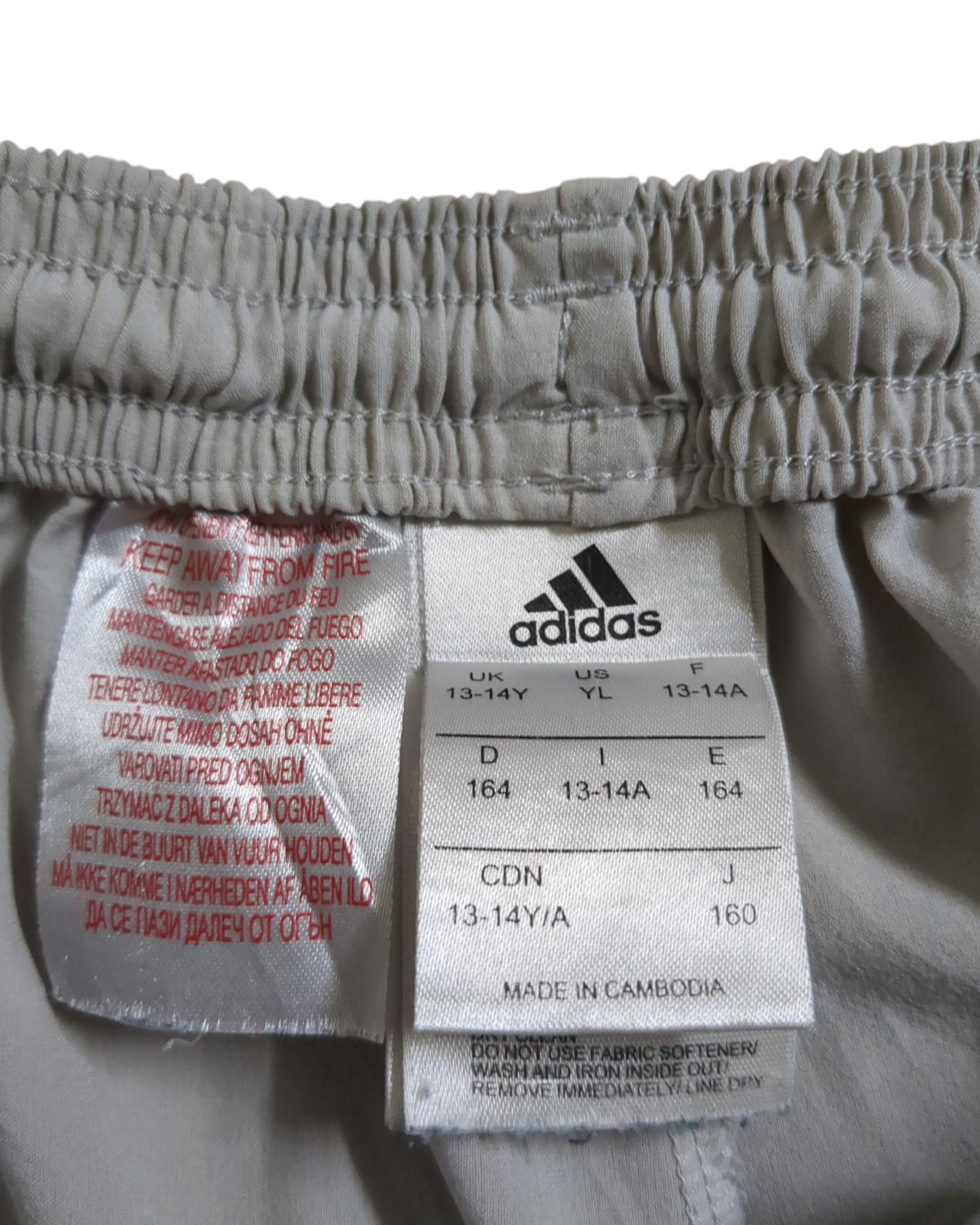 2018-19 Adidas Leicester Goalkeeper Shorts - (W22 x L17)
