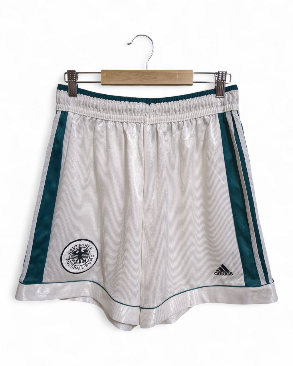 1998-00 Adidas Germany Away Shorts - (W28 x L17)