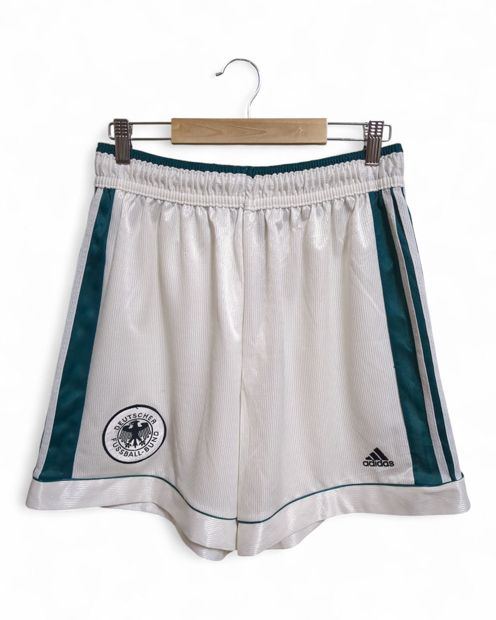 1998-00 Adidas Germany Away Shorts - (W28 x L17)