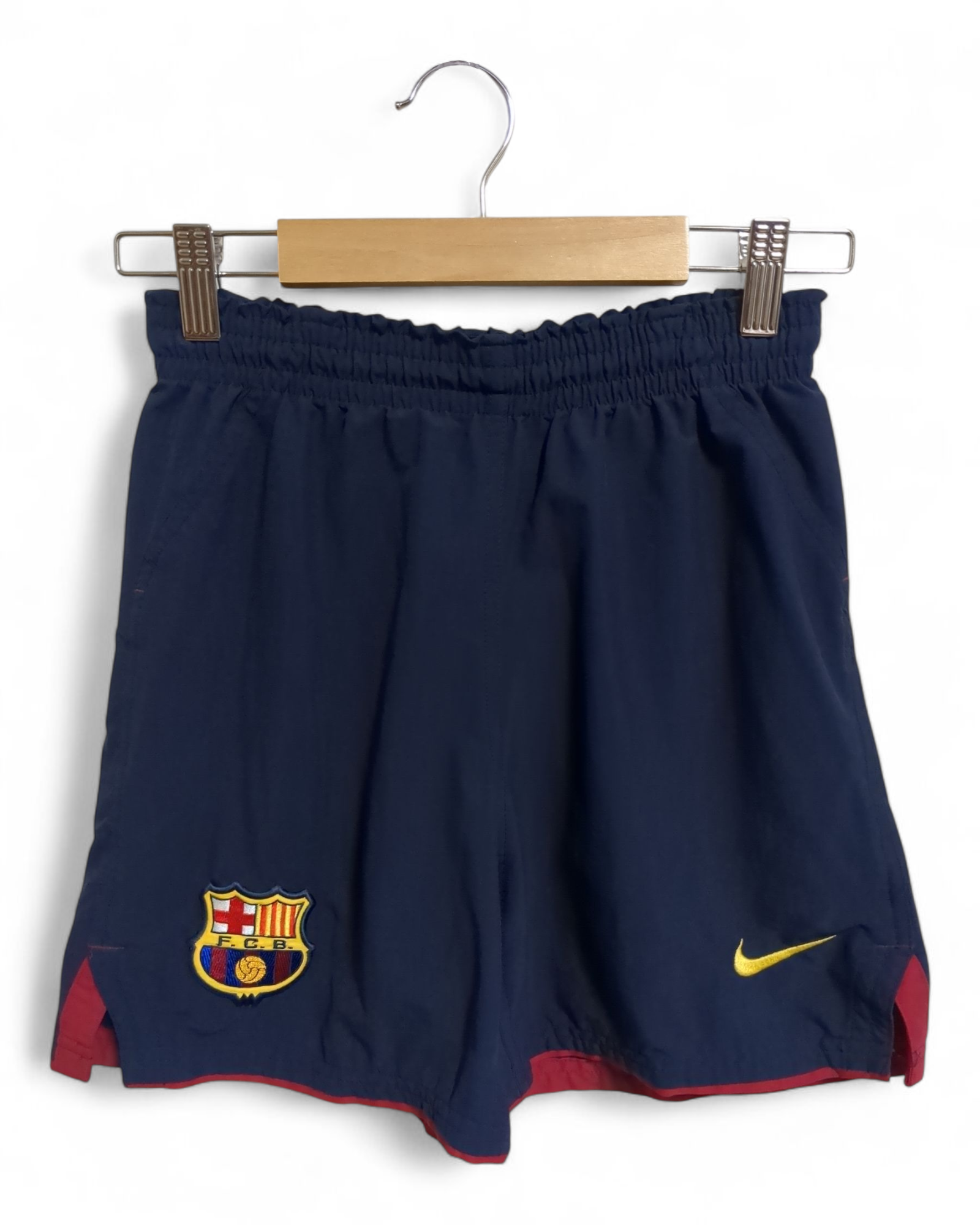 2000-01 Nike Barcelona Home Shorts - (W24 x L15)