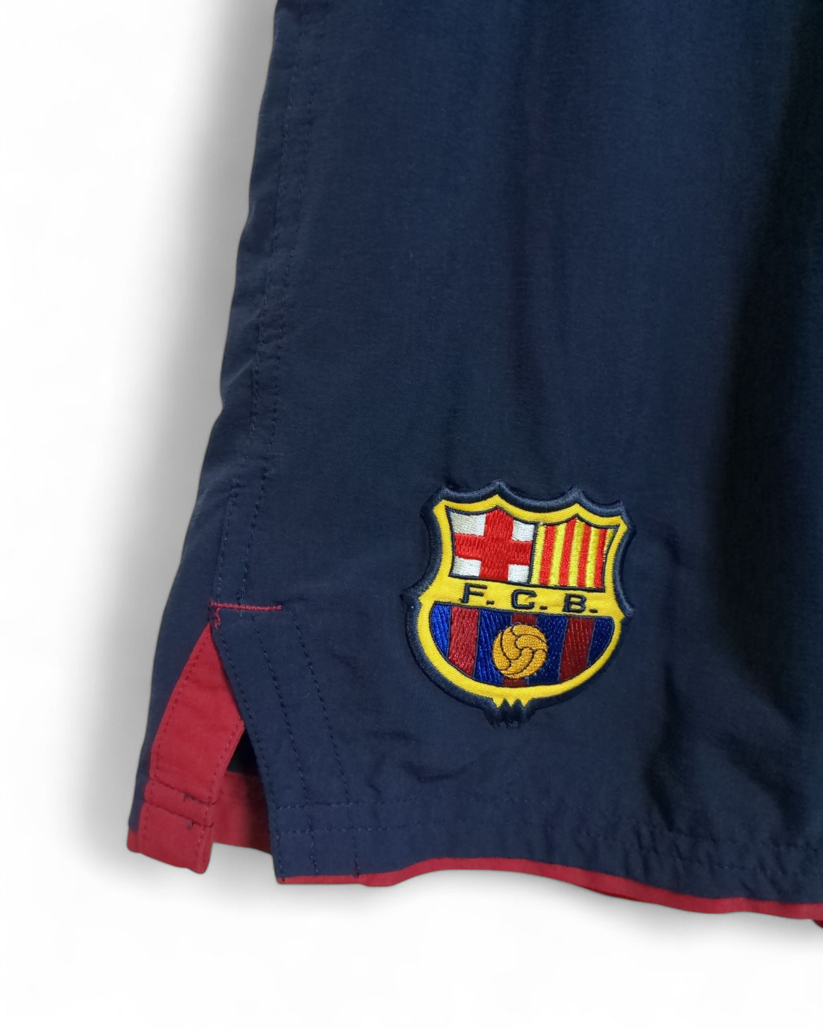 2000-01 Nike Barcelona Home Shorts - (W24 x L15)