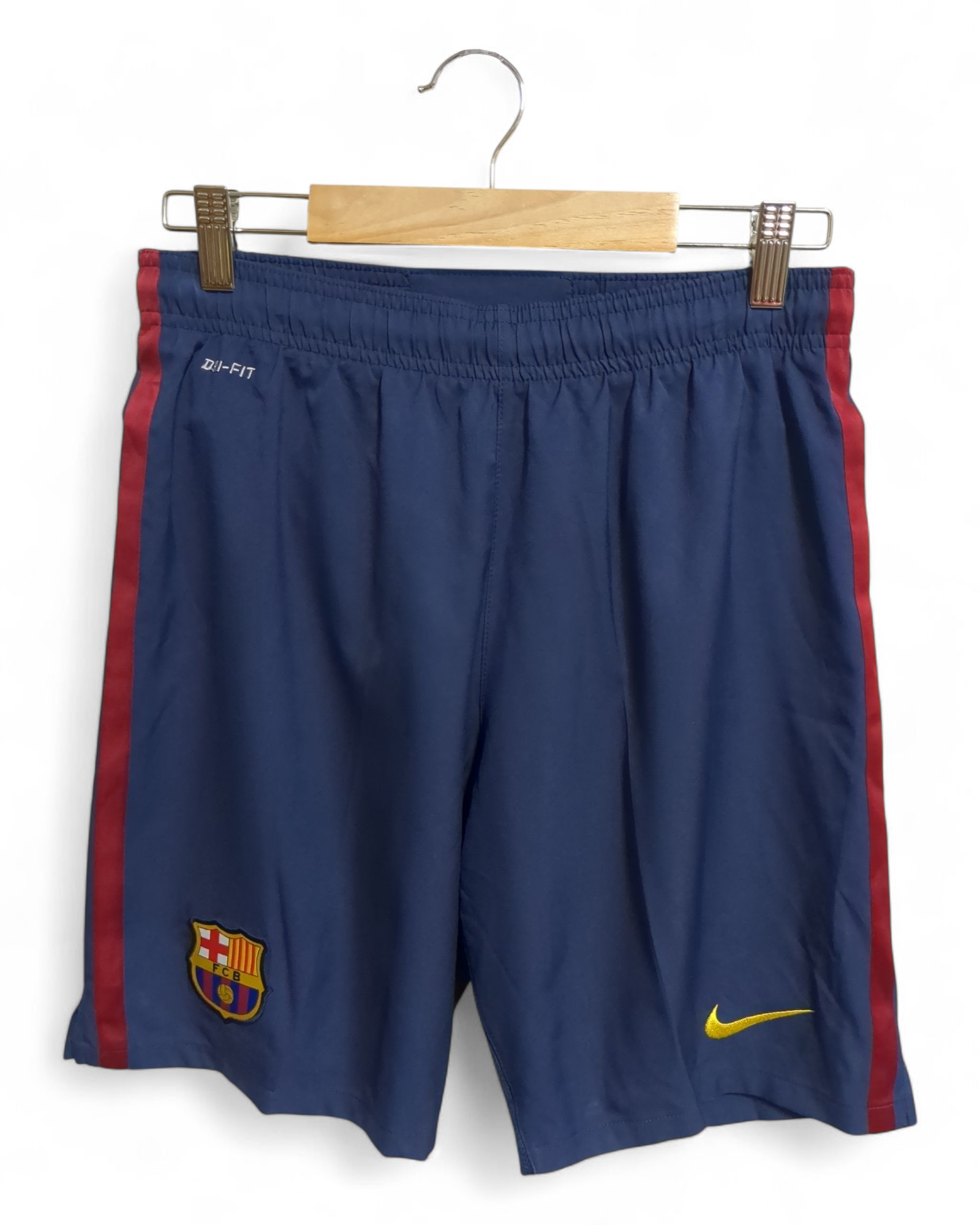 2012-13 Nike Barcelona Home Shorts - (W28 x L17)