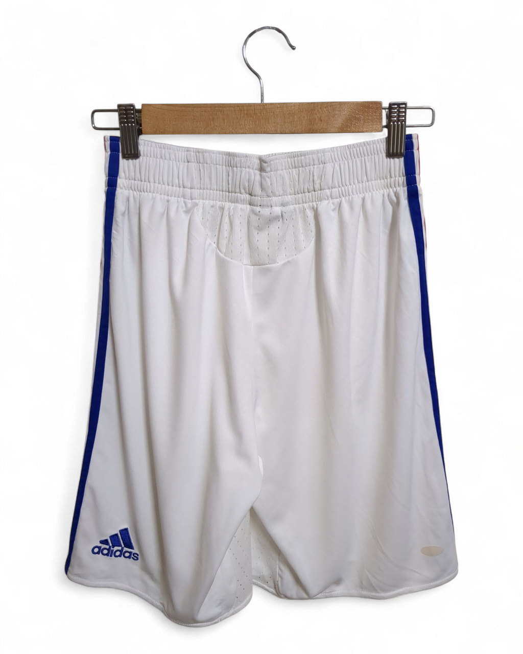 2008-09 Adidas France Home Shorts - (W26 x L18)