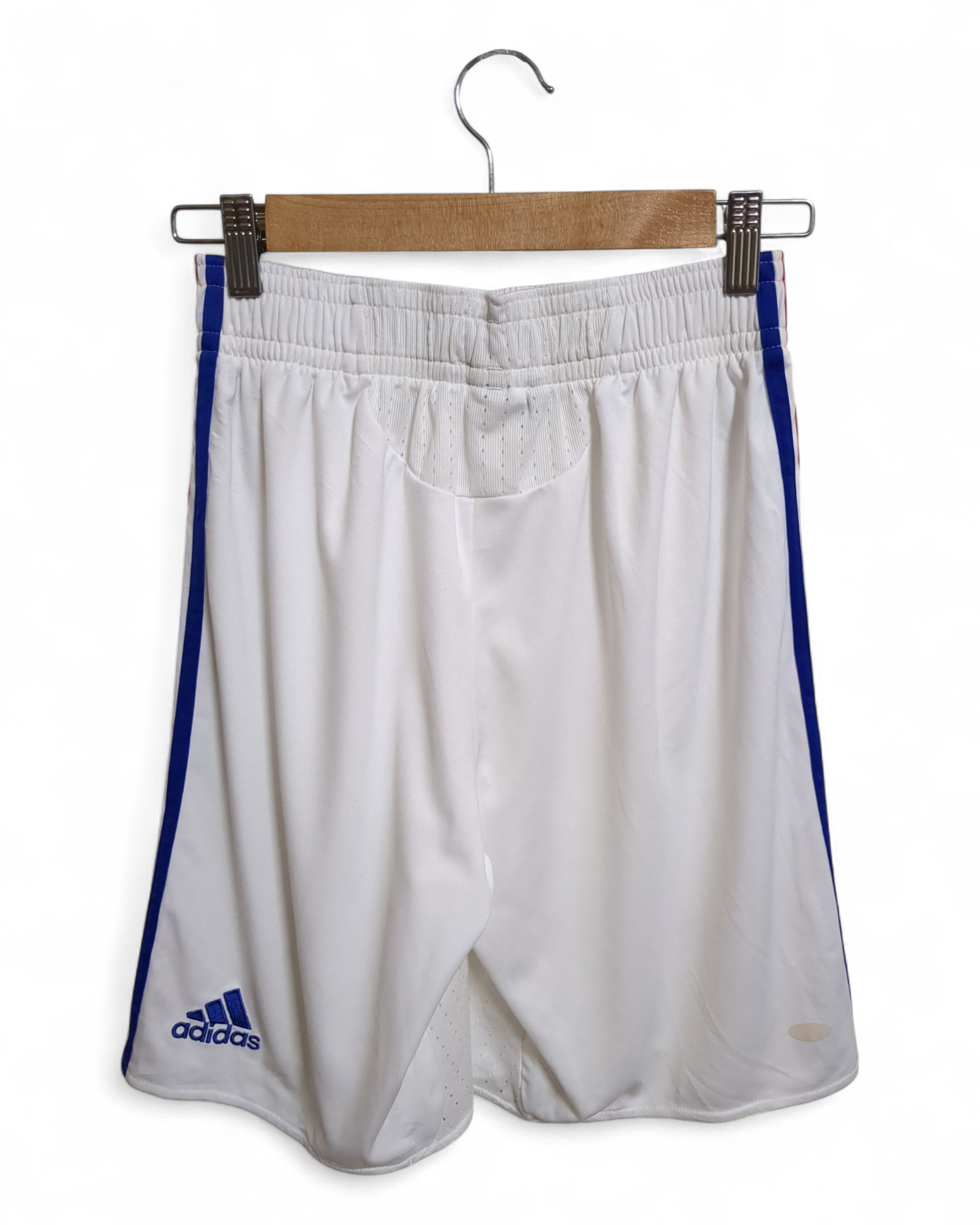 2008-09 Adidas France Home Shorts - (W26 x L18)