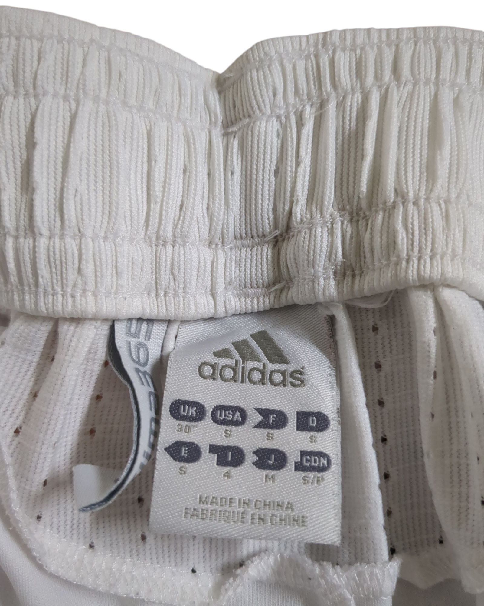2008-09 Adidas France Home Shorts - (W26 x L18)