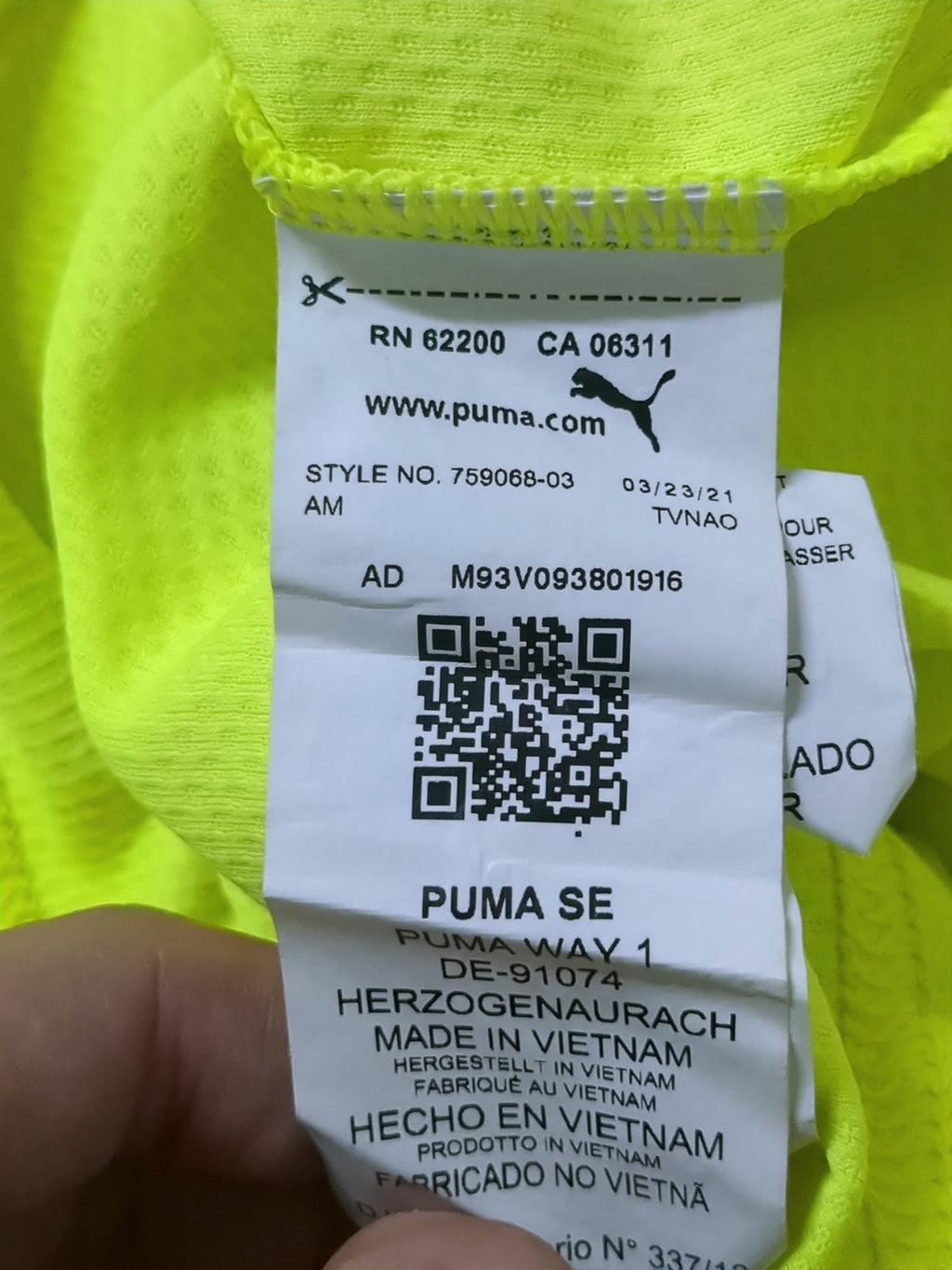2020-21 Puma Borussia Dortmund Cup Shirt - (M)