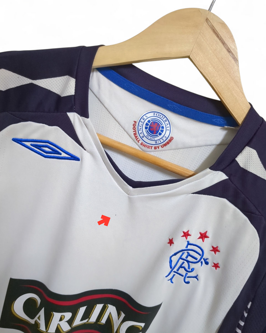 2007-08 Umbro Rangers Away Shirt - (M)