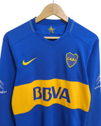 2015-16 Nike Boca Juniors Home L/S Shirt - (M)