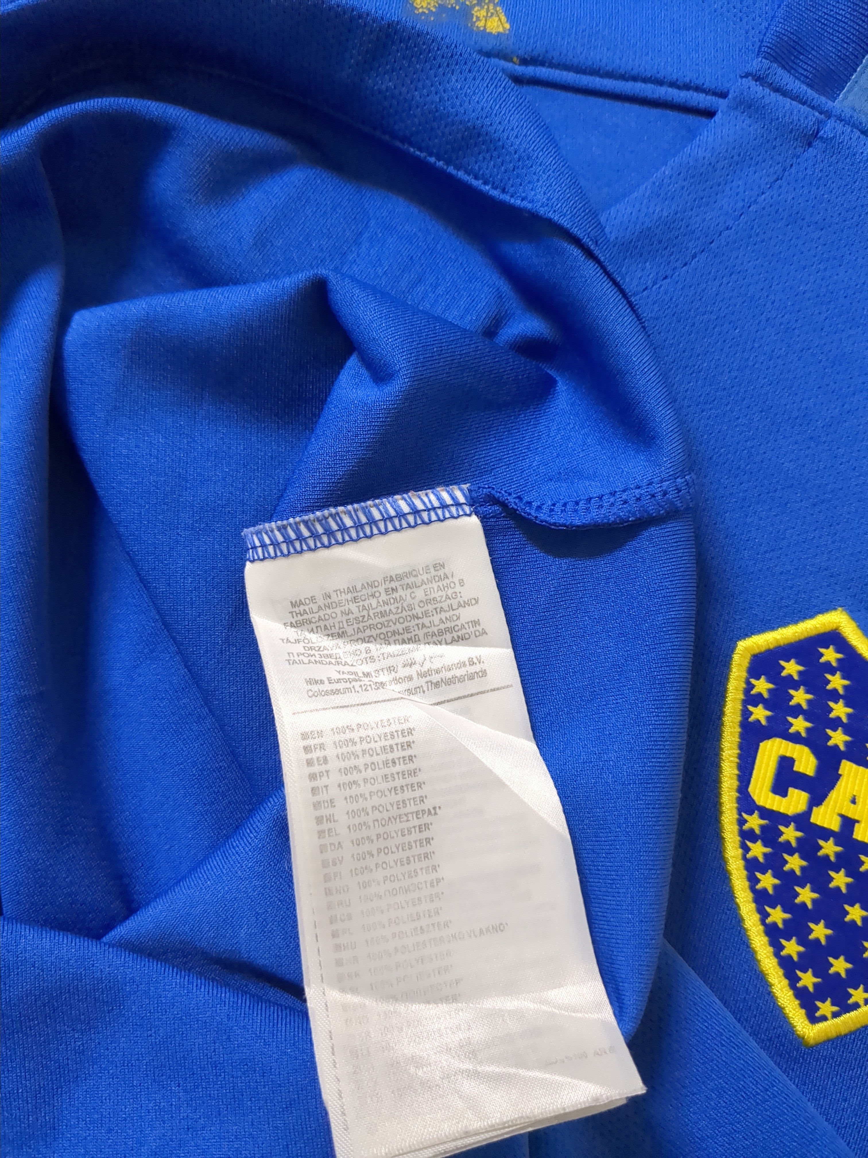 2015-16 Nike Boca Juniors Home L/S Shirt - (M) – The Cold
