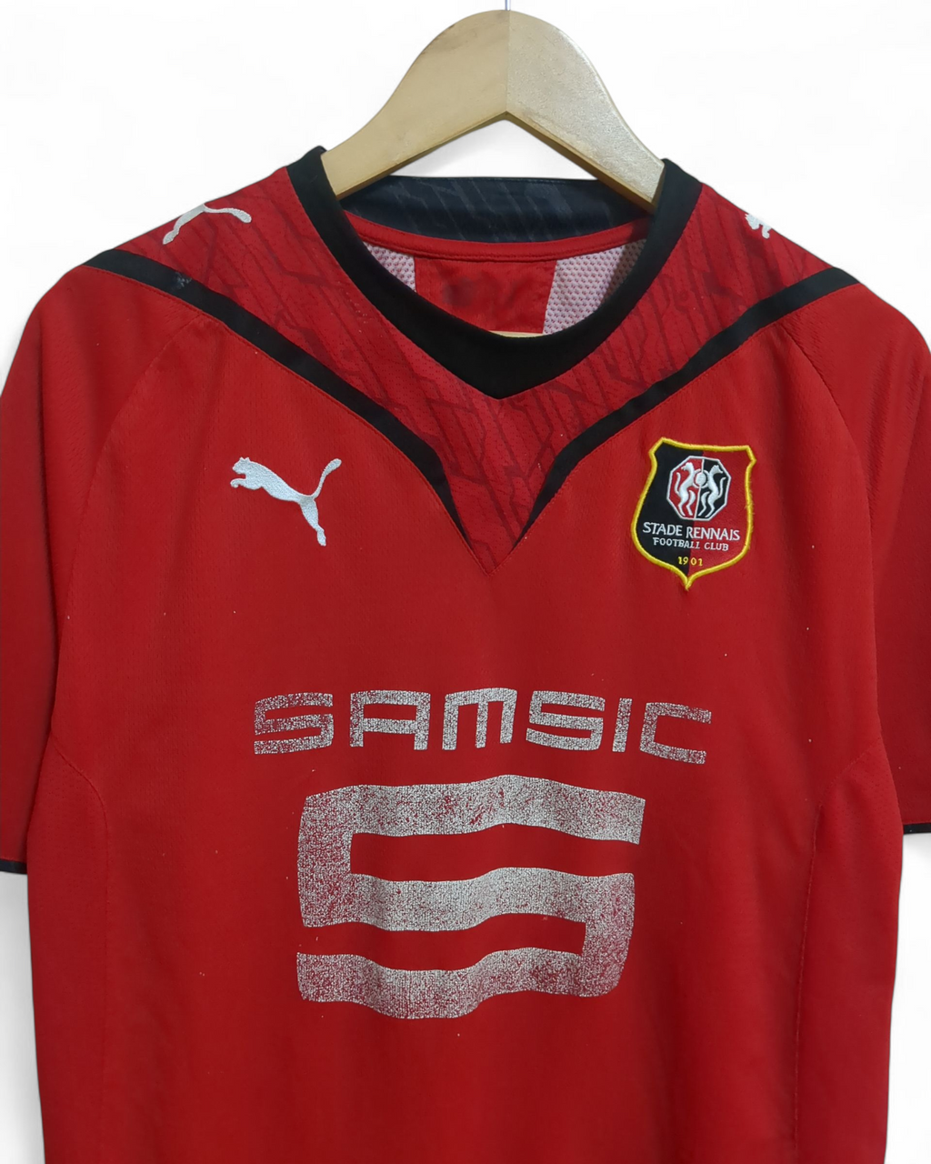 2009-10 Puma Stade Rennais 'Coup de France' Home Shirt - (L)
