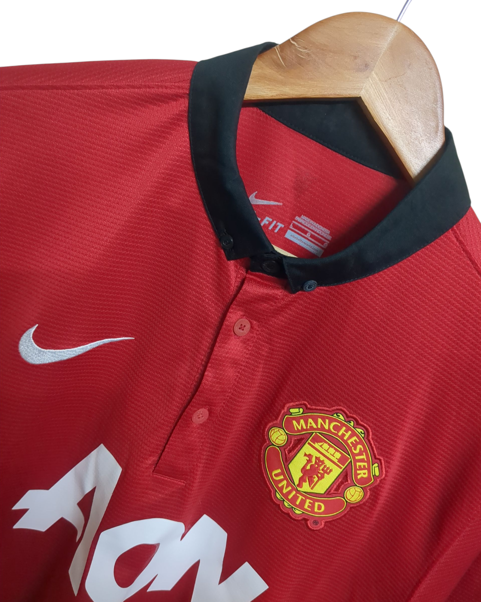 2013-14 Nike Manchester United Home Shirt - (L)