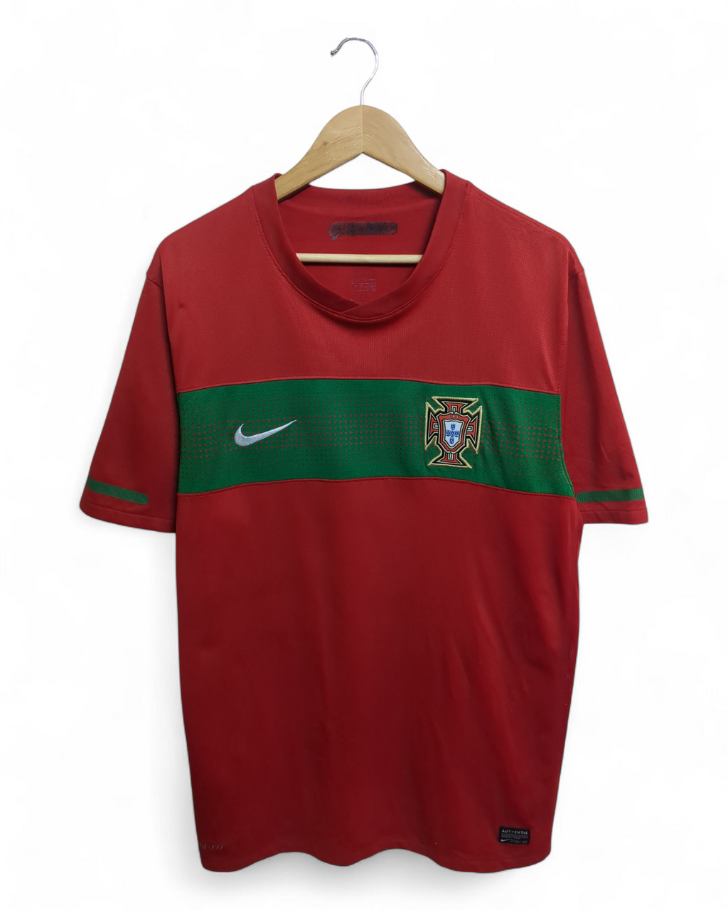 2010-11 Nike Portugal Home Shirt - (XL)
