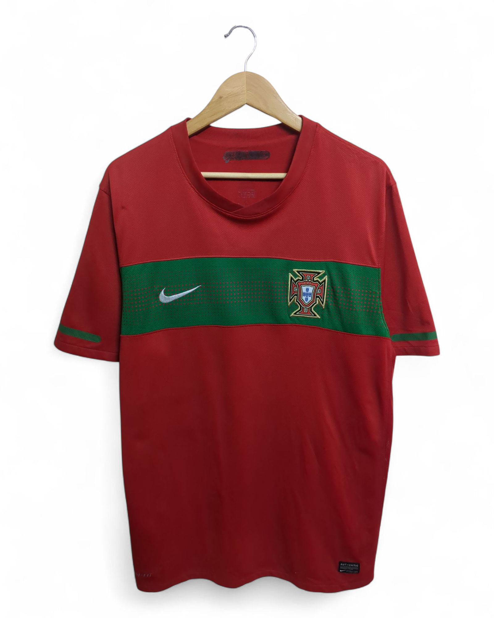 2010-11 Nike Portugal Home Shirt - (XL)