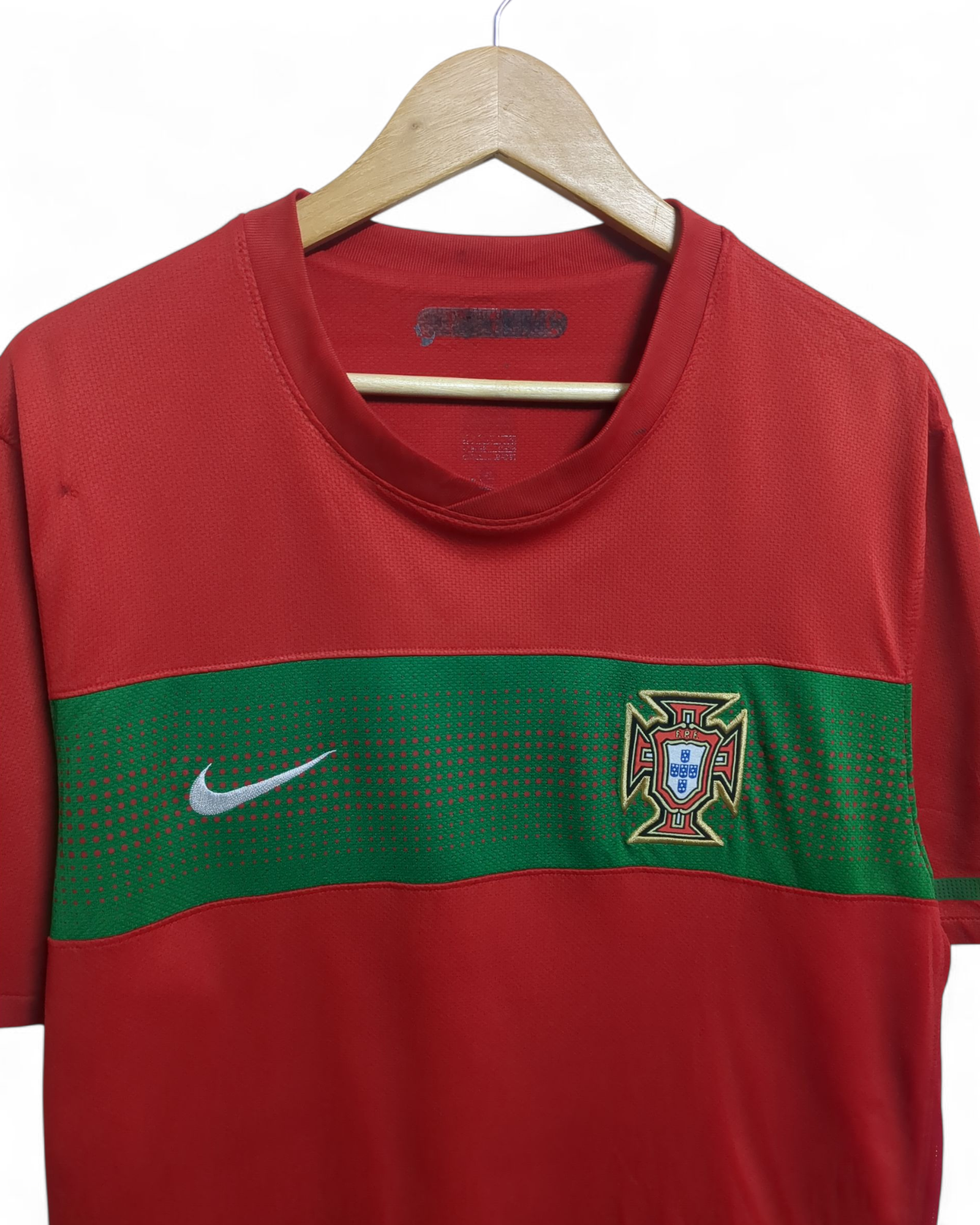 2010-11 Nike Portugal Home Shirt - (XL)