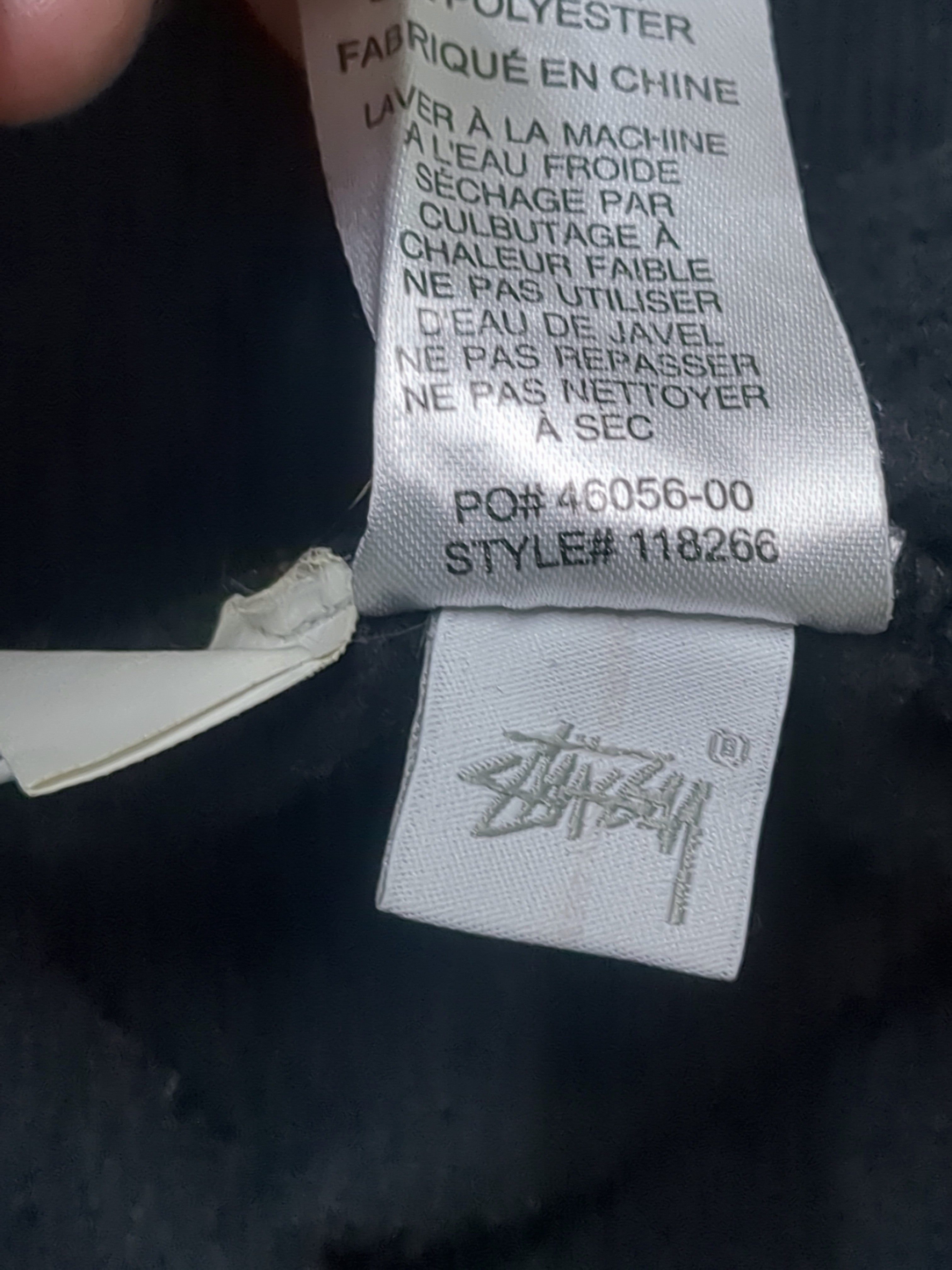 Stussy Bars Logo App. Hooded Sweatshirt - (M)