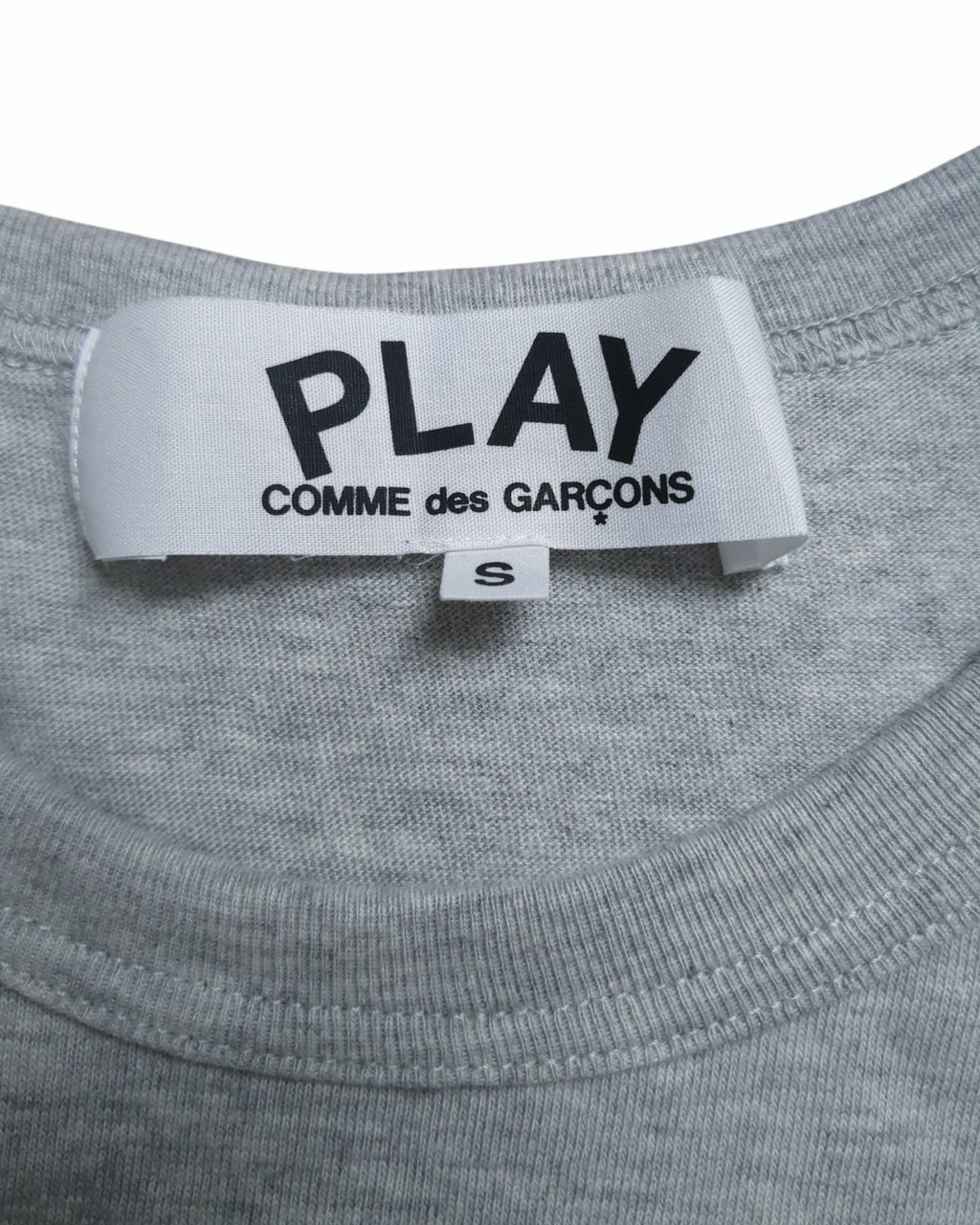 Comme Des Garcon Play Logo Tee - (S)