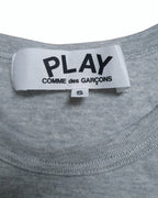 Comme Des Garcon Play Logo Tee - (S)