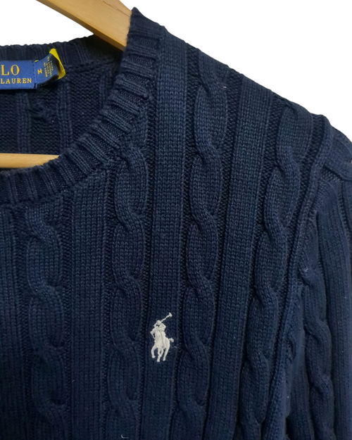 Ralph Lauren Cable-Knit Sweater - (M)