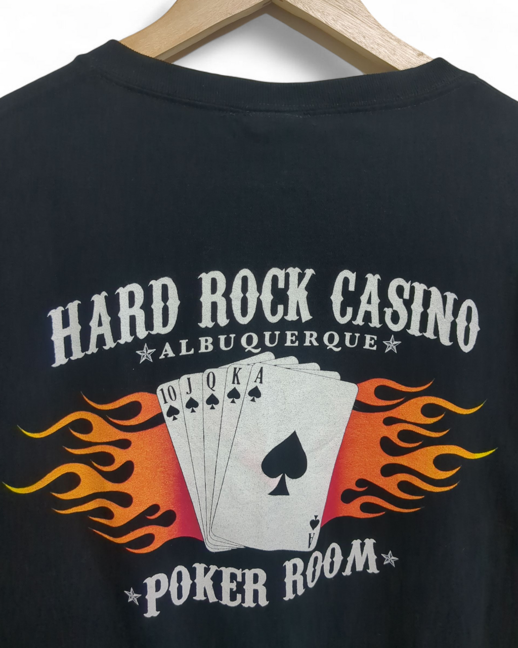 Hard Rock Casino 00s Albuquerque Poker Room Tee - (L)