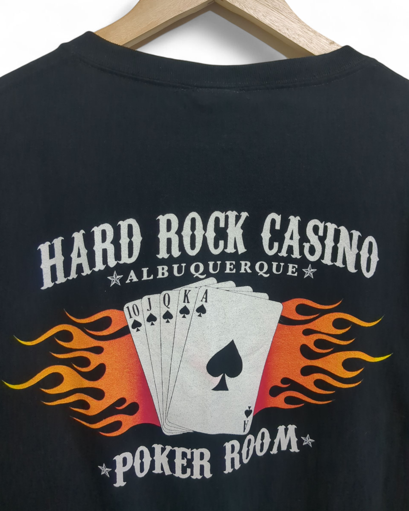 Hard Rock Casino 00s Albuquerque Poker Room Tee - (L)