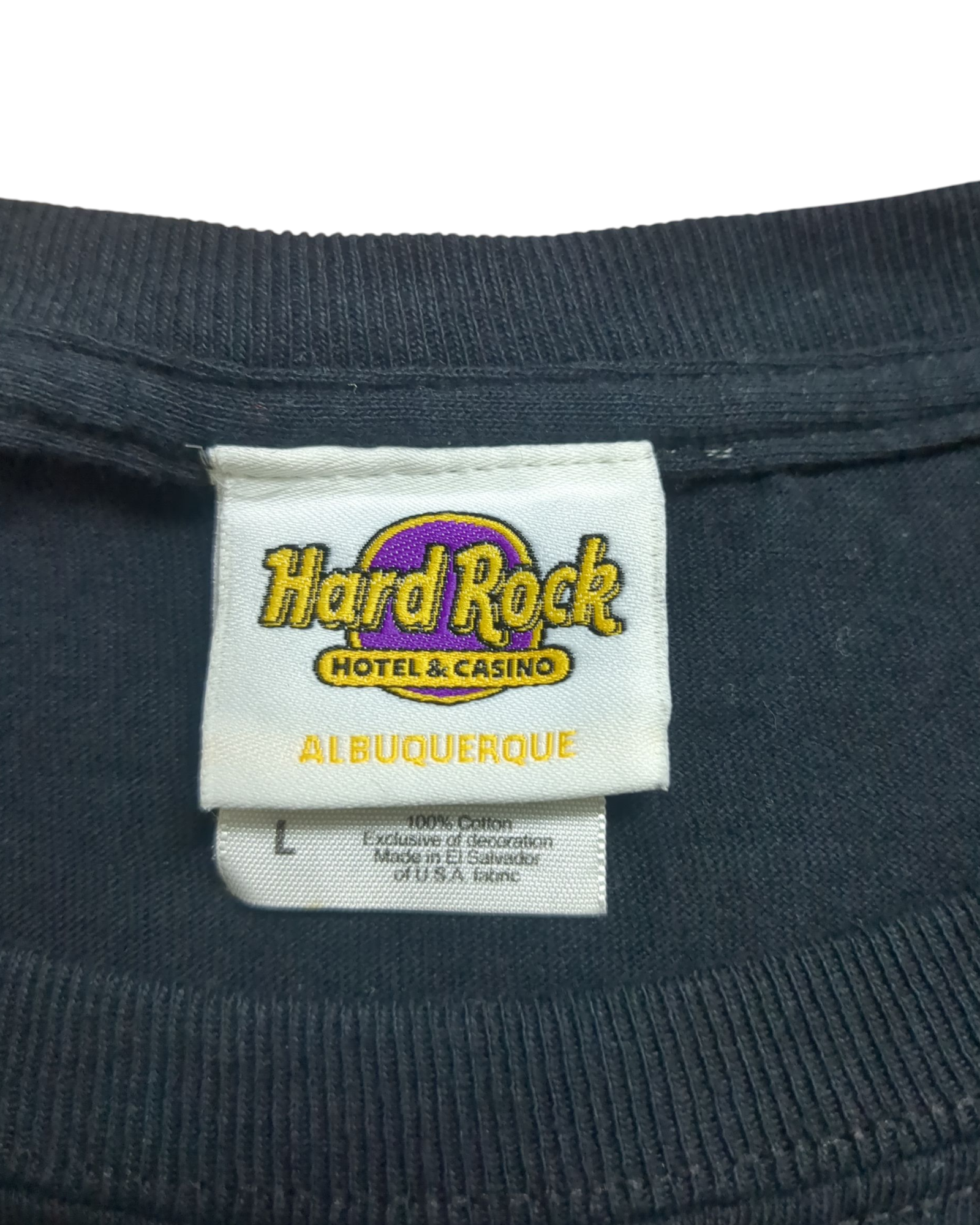 Hard Rock Casino 00s Albuquerque Poker Room Tee - (L)