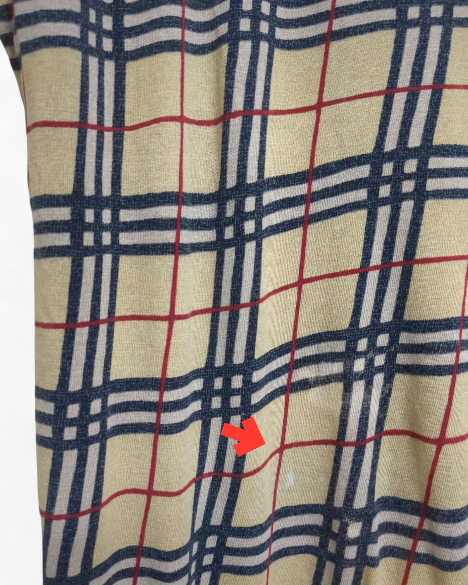 Burberry 00s Classic Pattern Tee - (L)