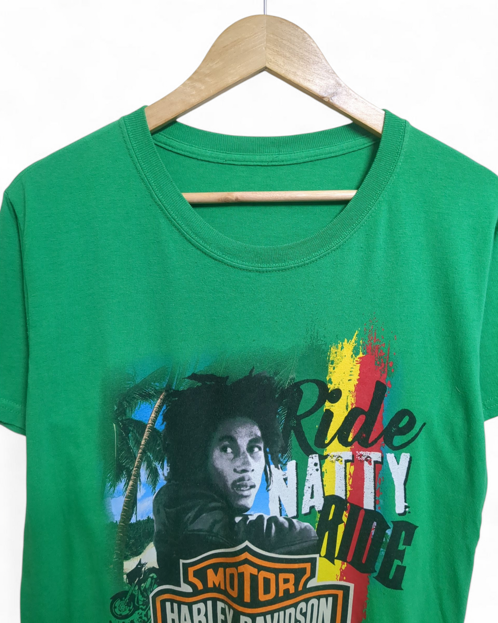 Harley Davidson 00s Bob Marley Tee - (M)