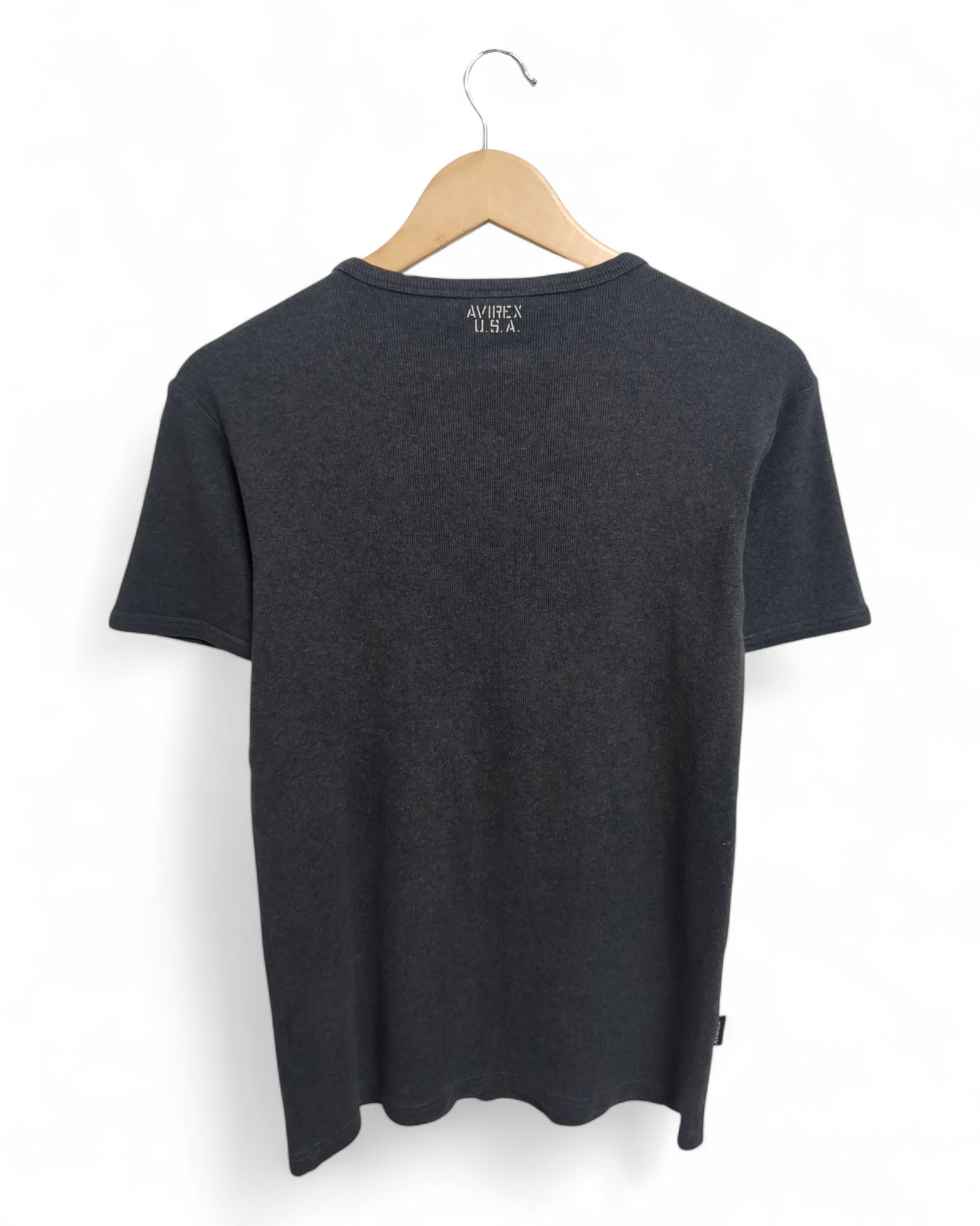 Avirex Daily Rib Crewneck Tee - (S)