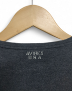 Avirex Daily Rib Crewneck Tee - (S)