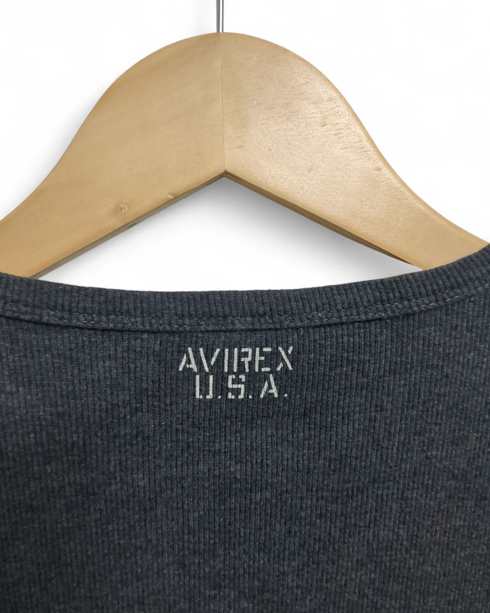Avirex Daily Rib Crewneck Tee - (S)