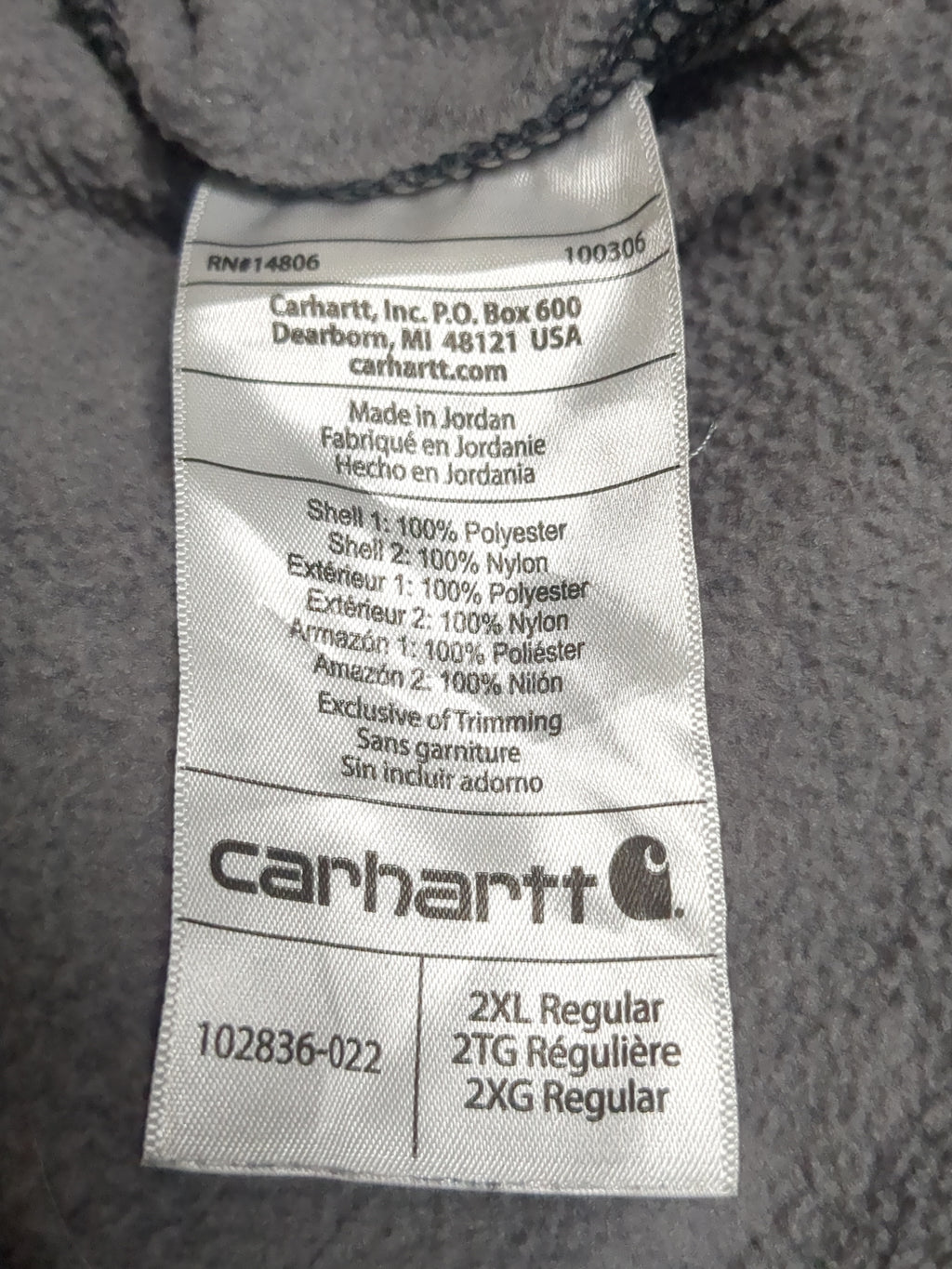 Carhartt Fallon Half-Zip Sweatshirt - (XL)