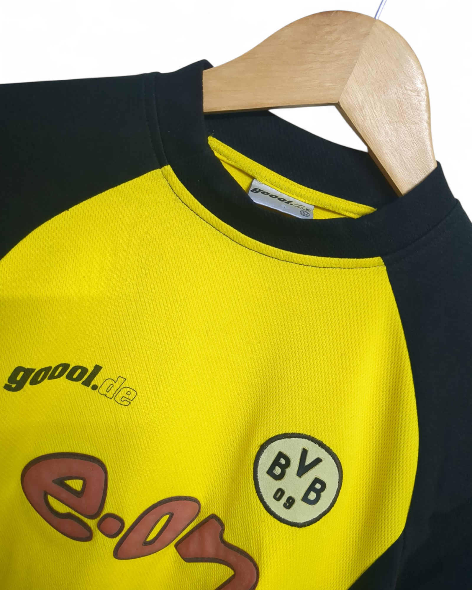 2001-02 goool Borussia Dortmund Home Shirt #22 Amoroso - (S)