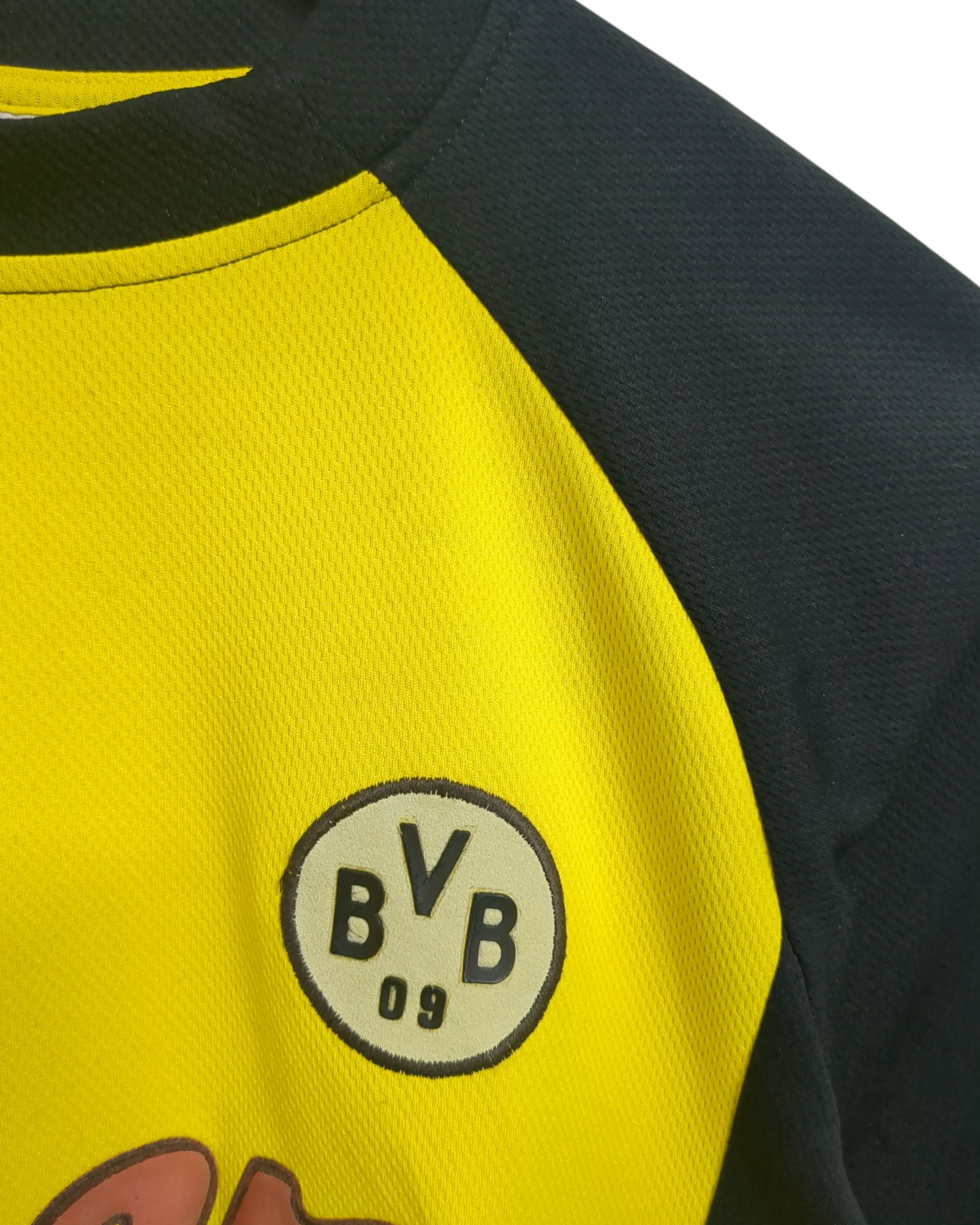 2001-02 goool Borussia Dortmund Home Shirt #22 Amoroso - (S)