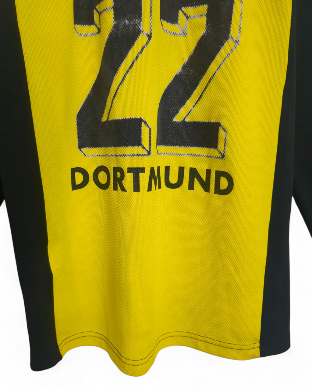 2001-02 goool Borussia Dortmund Home Shirt #22 Amoroso - (S)