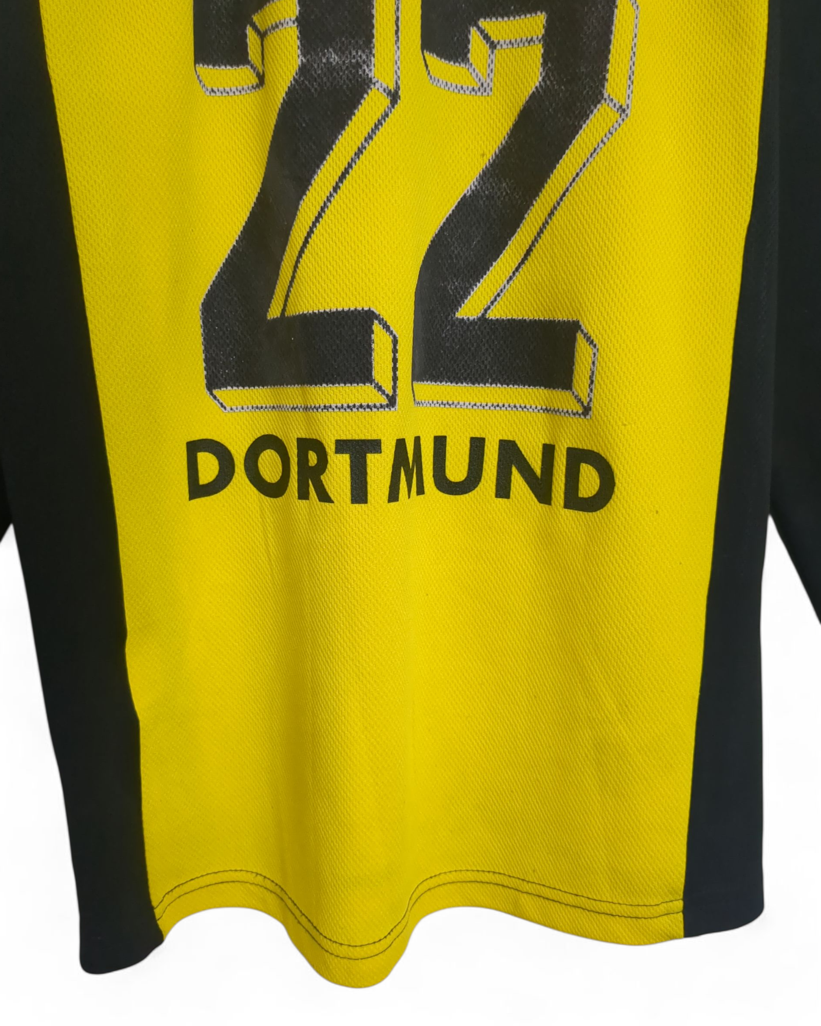 2001-02 goool Borussia Dortmund Home Shirt #22 Amoroso - (S)