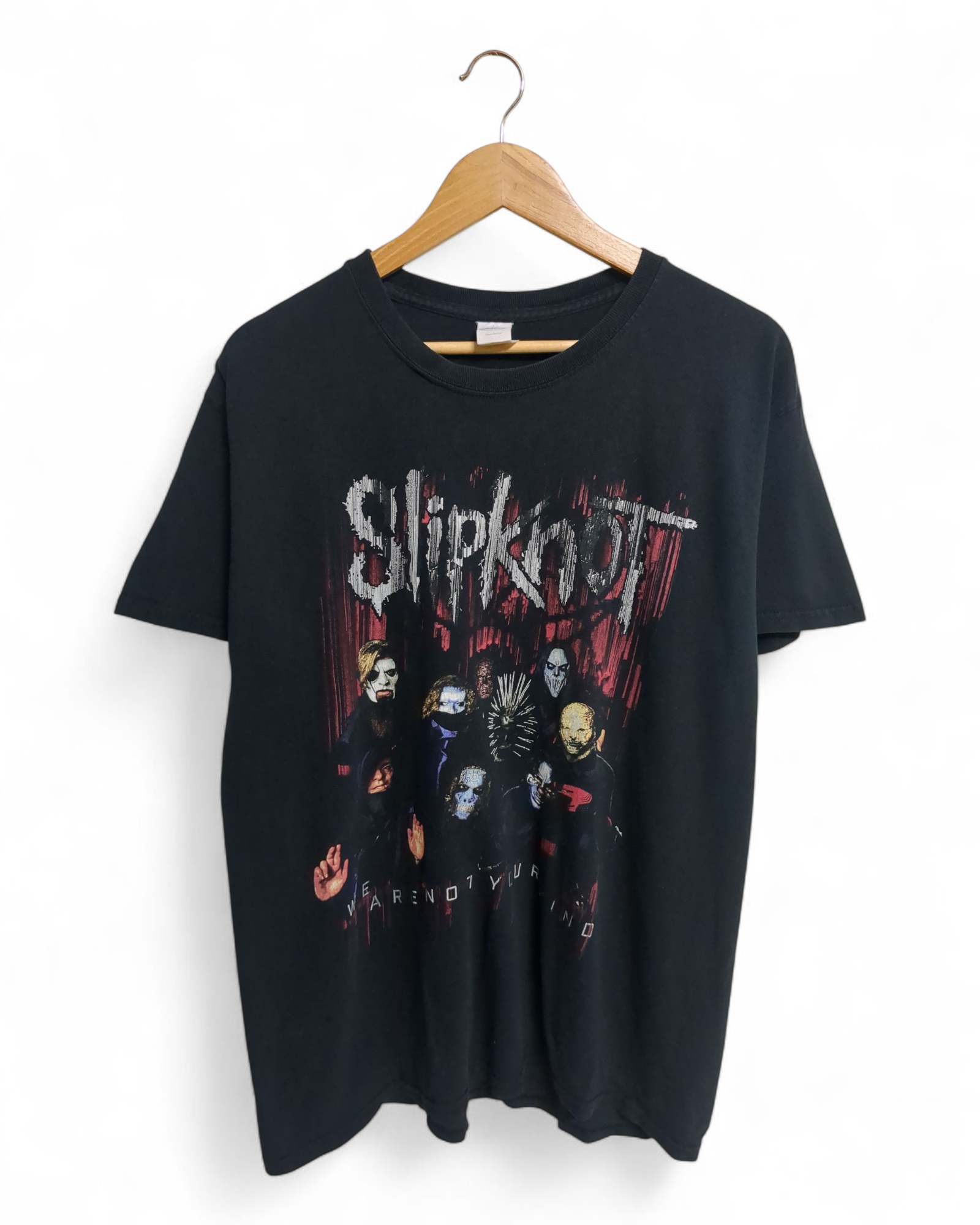 Gildan Thrashed Slipknot We Are Not Your Kind Tee - (L)